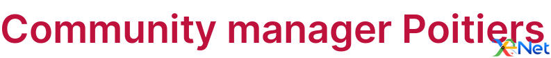 Community manager Poitiers